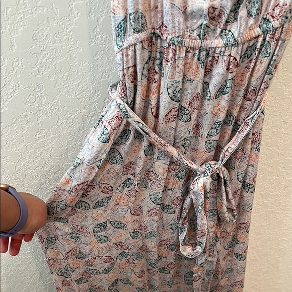 Splendid Gisella Printed Tie-Waist Maxi Dress - Picture 7 of 11